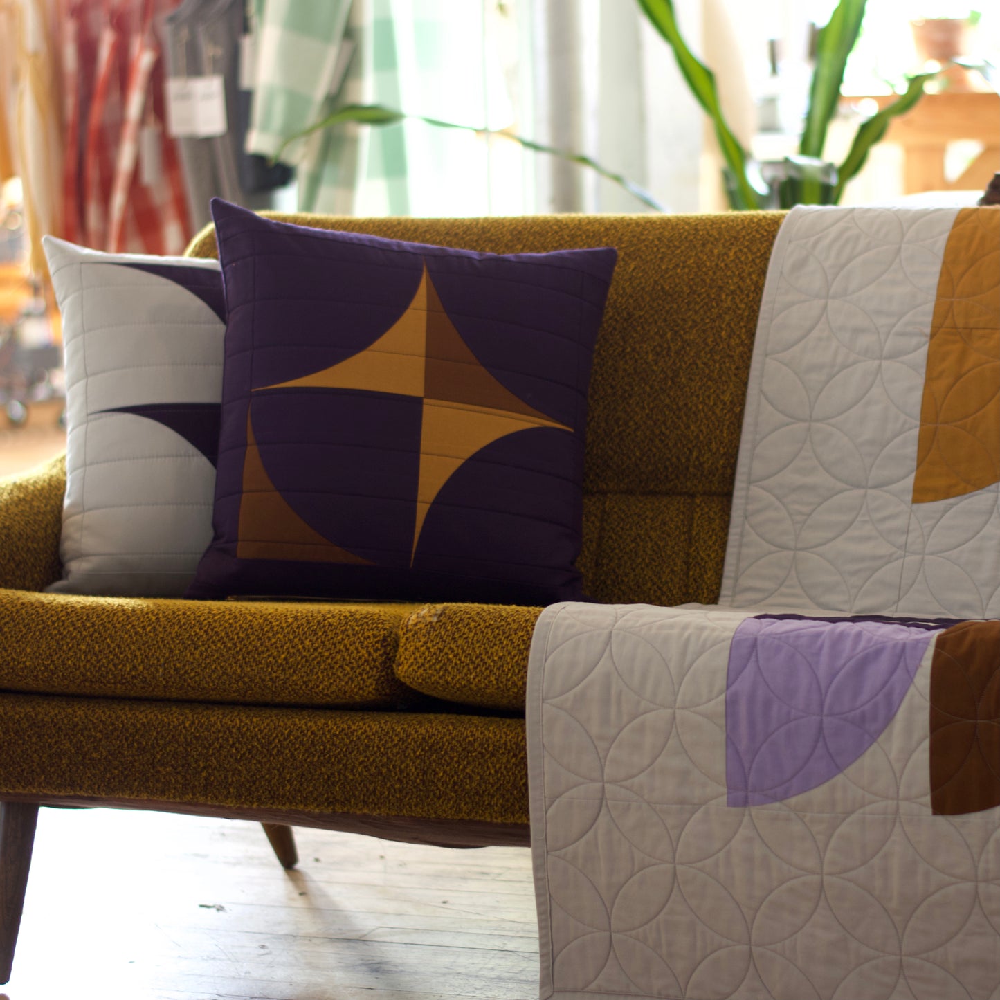 Angle Fish - Quilted Cover