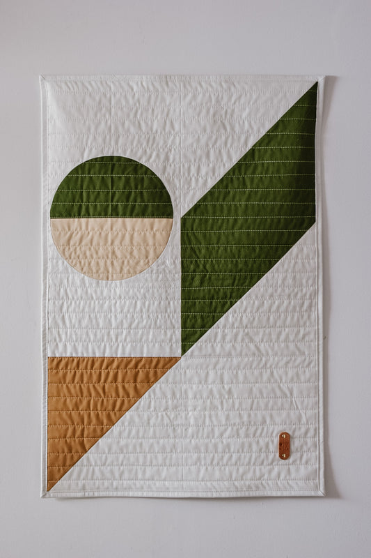 Desert Rain - Quilted Wallhanging 001